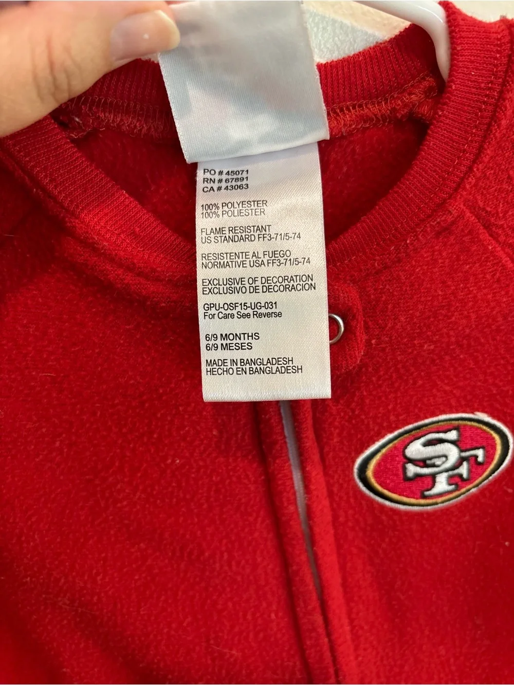 N/A nfl san